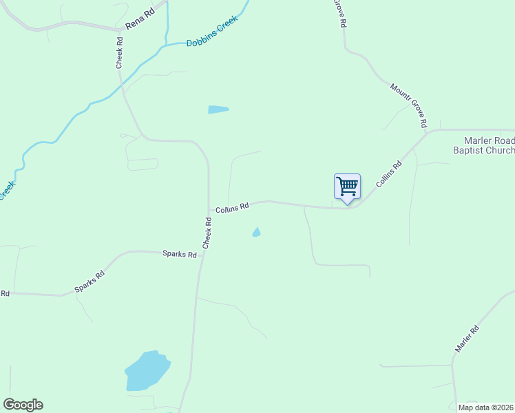 map of restaurants, bars, coffee shops, grocery stores, and more near 4943 Collins Road in Hamptonville