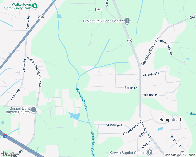 map of restaurants, bars, coffee shops, grocery stores, and more near 5017 Roberson Farm Road in Kernersville