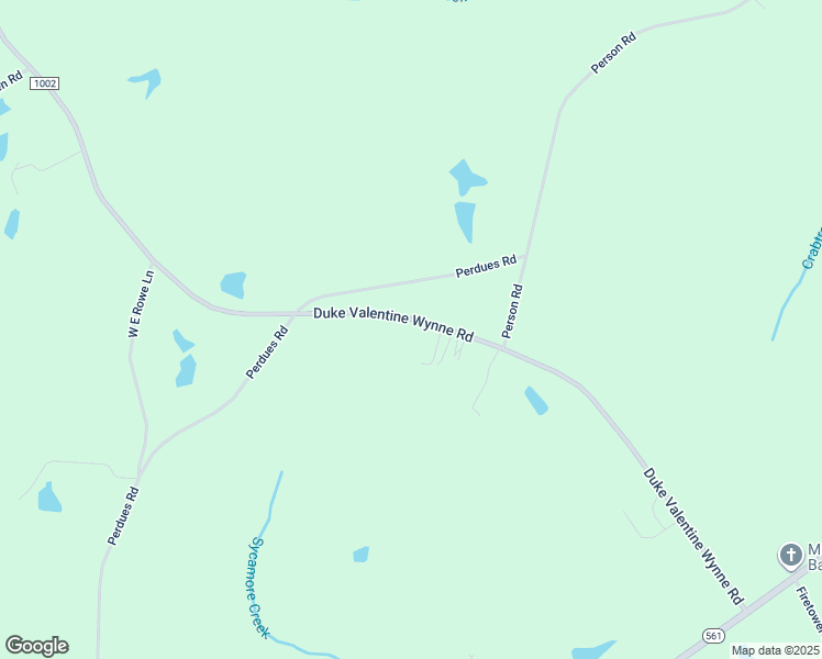 map of restaurants, bars, coffee shops, grocery stores, and more near 497 Duke Valentine Wynne Road in Louisburg