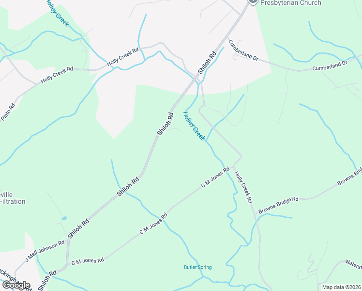 map of restaurants, bars, coffee shops, grocery stores, and more near 1843 Shiloh Road in Greeneville