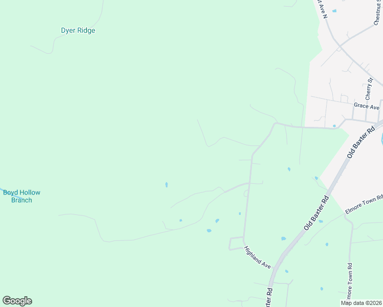 map of restaurants, bars, coffee shops, grocery stores, and more near 1028 Eagles Nest Road in Baxter