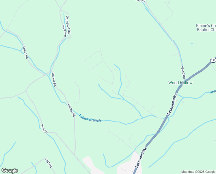 map of restaurants, bars, coffee shops, grocery stores, and more near 7412 Ridge Haven Court in Corryton