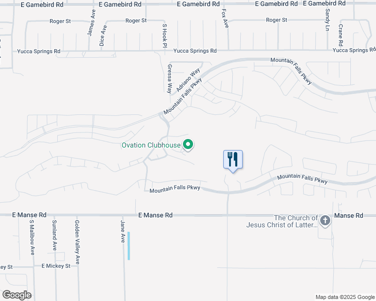 map of restaurants, bars, coffee shops, grocery stores, and more near in Pahrump