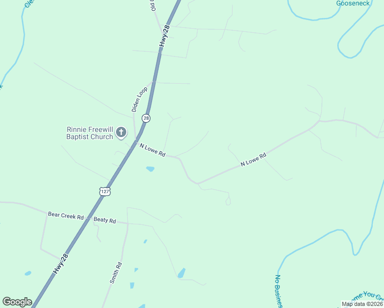 map of restaurants, bars, coffee shops, grocery stores, and more near 73 Farmer Road in Crossville