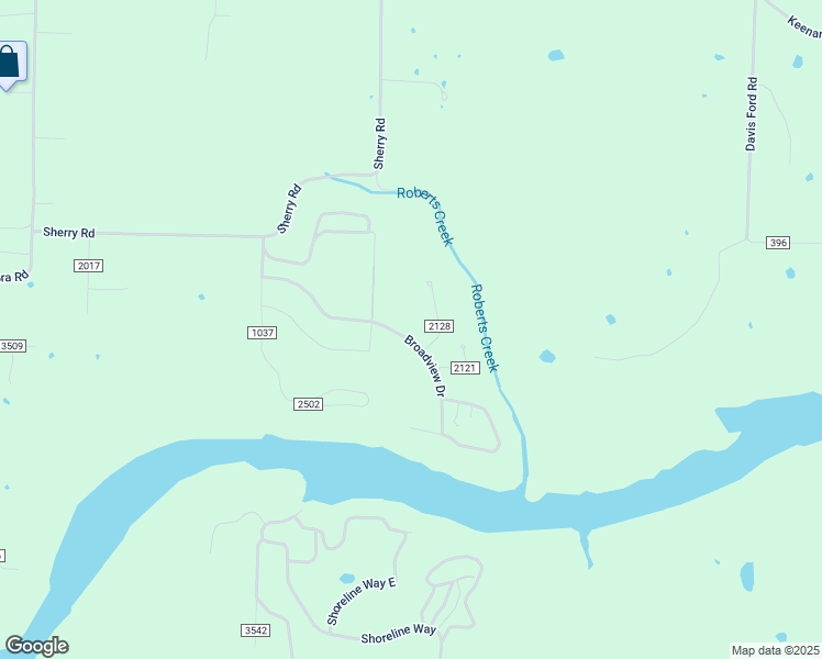 map of restaurants, bars, coffee shops, grocery stores, and more near 19459 Oak Circle in Springdale