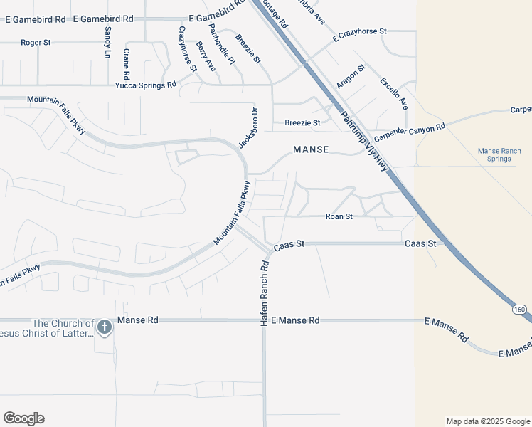 map of restaurants, bars, coffee shops, grocery stores, and more near 4651 Hafen Ranch Road in Pahrump