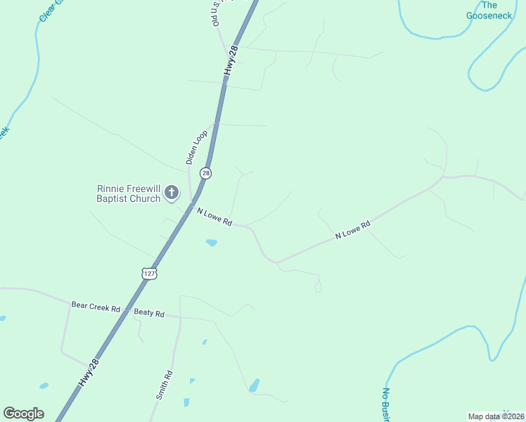 map of restaurants, bars, coffee shops, grocery stores, and more near 73 Farmer Rd in Crossville