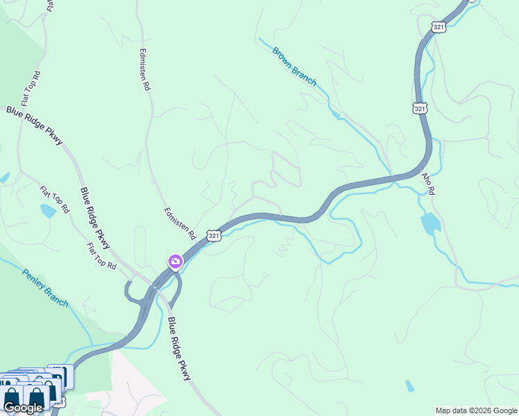 map of restaurants, bars, coffee shops, grocery stores, and more near James E Holshouser Jr Hwy in Blowing Rock