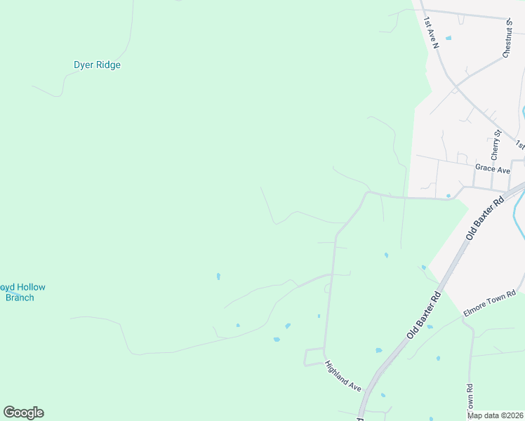map of restaurants, bars, coffee shops, grocery stores, and more near 1028 Eagles Nest Road in Baxter