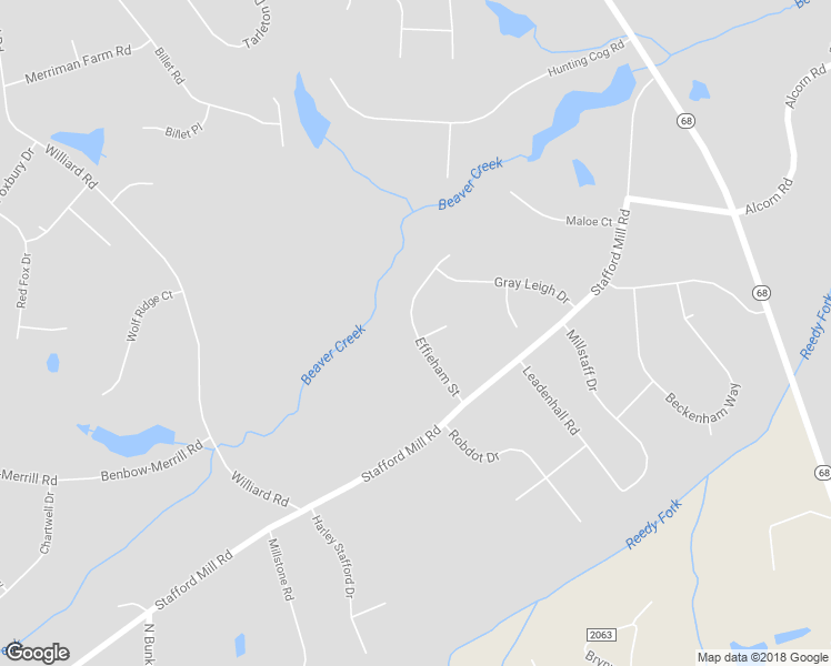 map of restaurants, bars, coffee shops, grocery stores, and more near 5504 Effieham Street in Oak Ridge