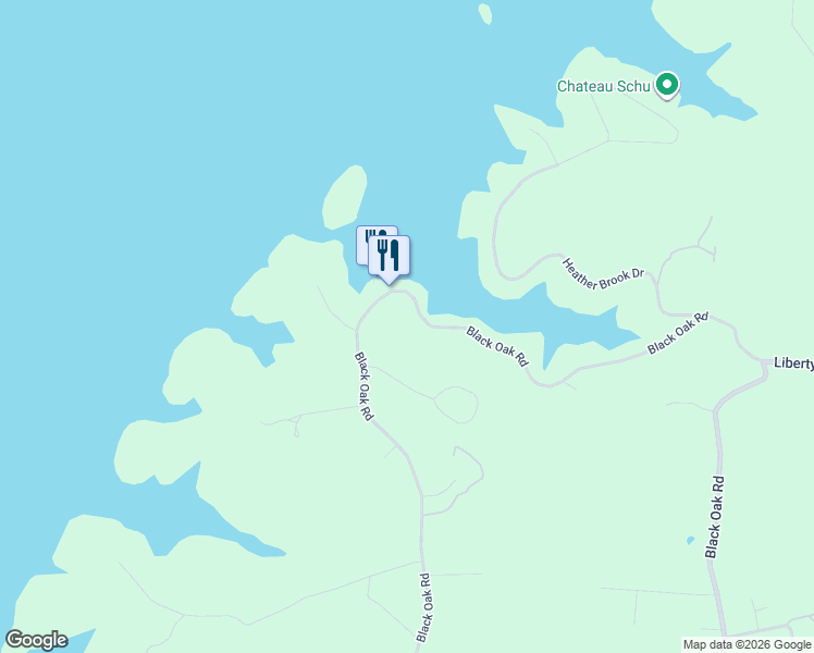 map of restaurants, bars, coffee shops, grocery stores, and more near 2534 Black Oak Road in Jefferson City