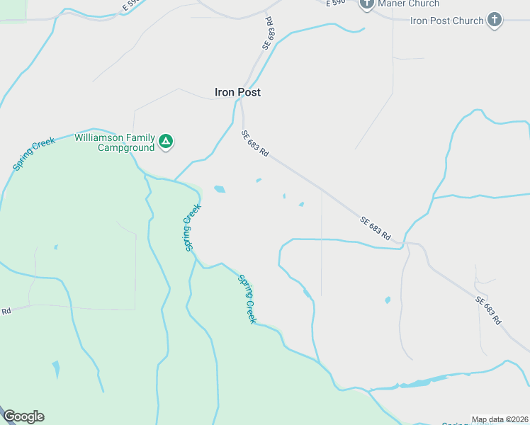 map of restaurants, bars, coffee shops, grocery stores, and more near 728 Southeast 683 Road in Locust Grove