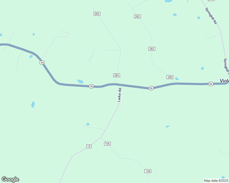 map of restaurants, bars, coffee shops, grocery stores, and more near Arkansas 56 in Violet Hill