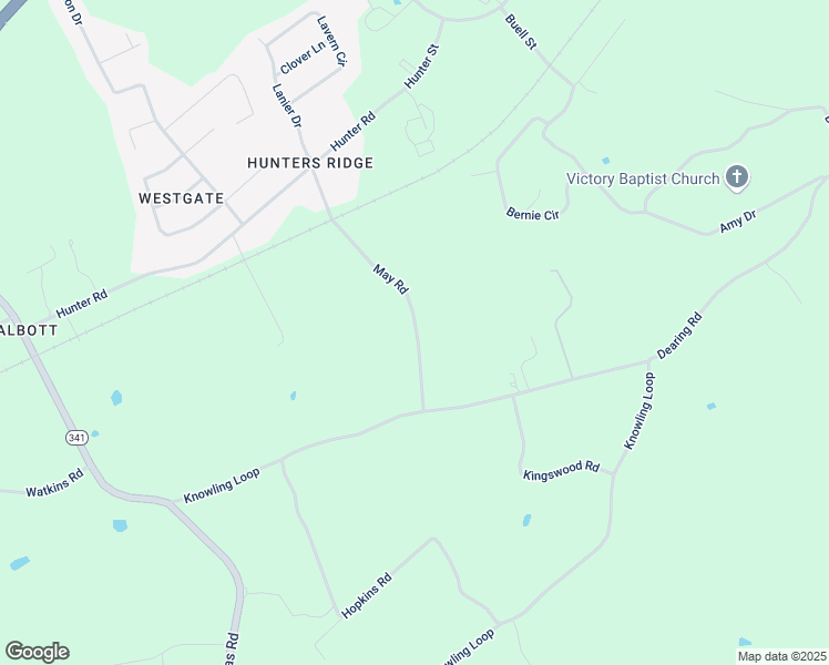 map of restaurants, bars, coffee shops, grocery stores, and more near 2535 May Rd in Jefferson