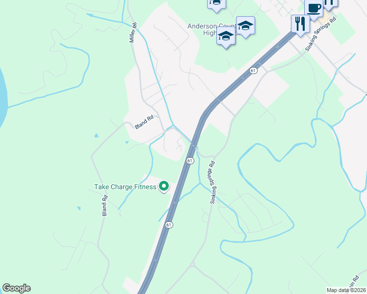 map of restaurants, bars, coffee shops, grocery stores, and more near 237 Miller Road in Clinton