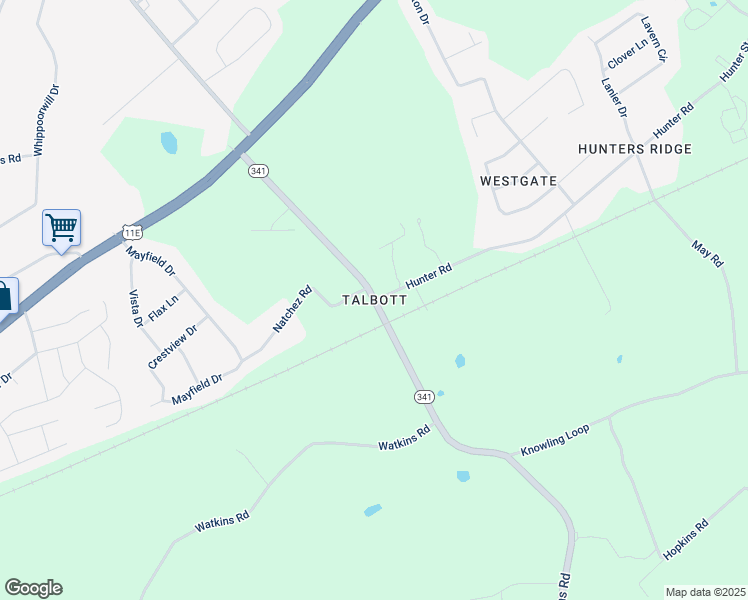 map of restaurants, bars, coffee shops, grocery stores, and more near in Jefferson County