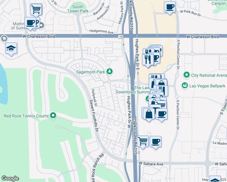 map of restaurants, bars, coffee shops, grocery stores, and more near 11241 Pismo Dunes Court in Las Vegas