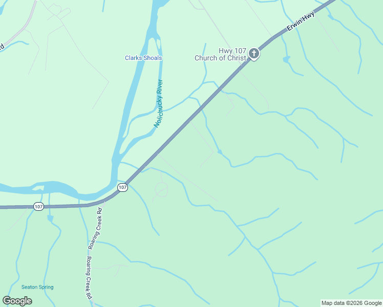 map of restaurants, bars, coffee shops, grocery stores, and more near 153 Frank Guinn Road in Jonesborough