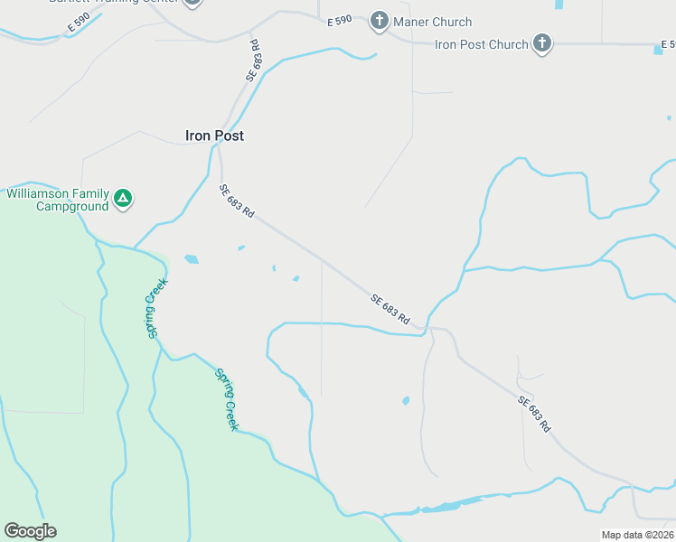 map of restaurants, bars, coffee shops, grocery stores, and more near 728 Southeast 683 Road in Locust Grove