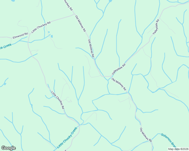 map of restaurants, bars, coffee shops, grocery stores, and more near 640 Old Midway Road in Midway