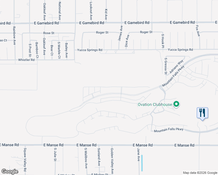 map of restaurants, bars, coffee shops, grocery stores, and more near in Pahrump