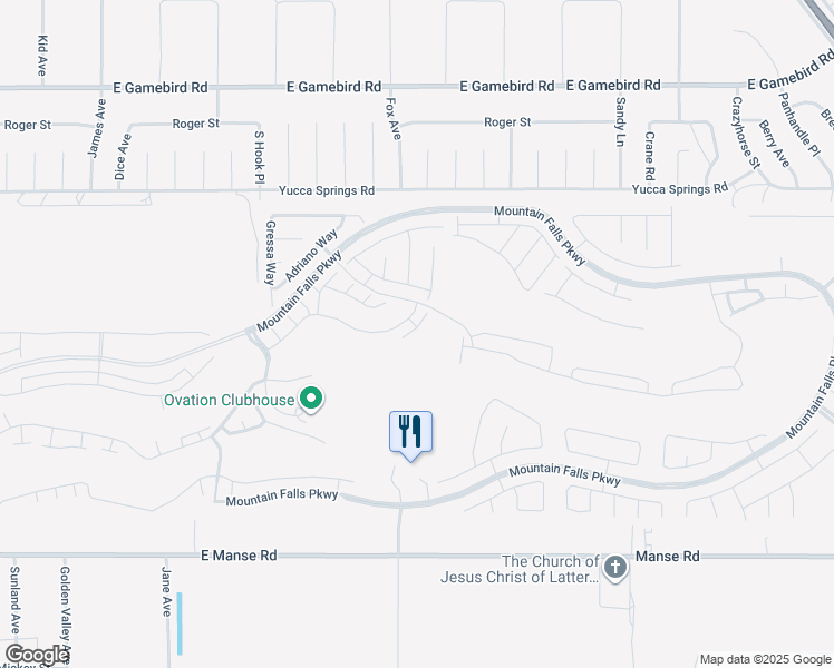 map of restaurants, bars, coffee shops, grocery stores, and more near 5079 Long Leaf Court in Pahrump
