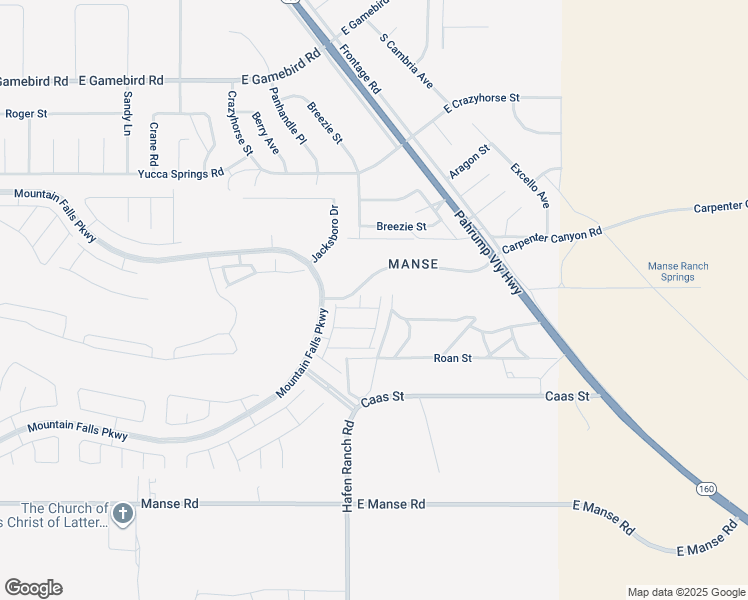 map of restaurants, bars, coffee shops, grocery stores, and more near in Pahrump