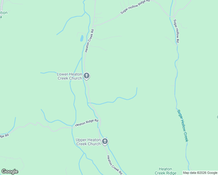 map of restaurants, bars, coffee shops, grocery stores, and more near 385 Heaton Creek Road in Roan Mountain