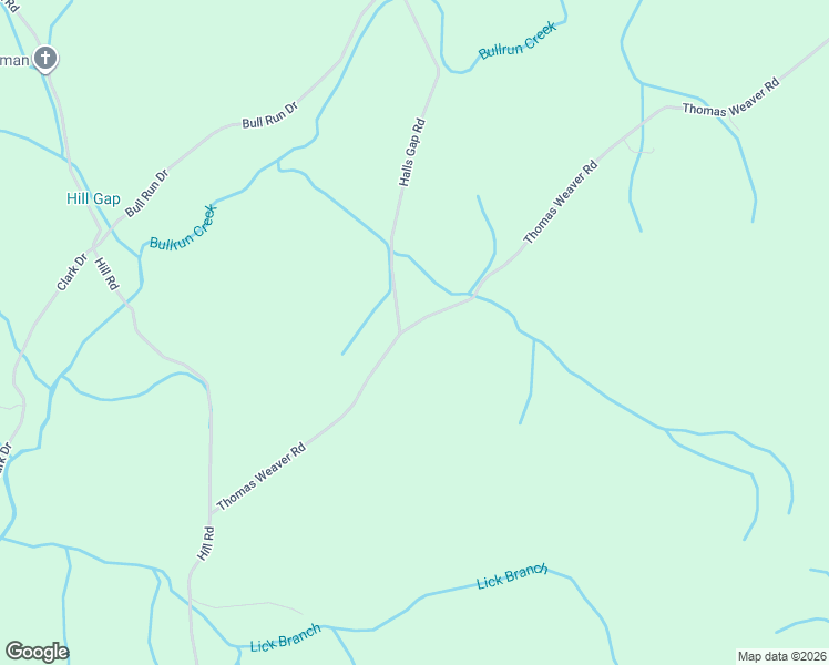map of restaurants, bars, coffee shops, grocery stores, and more near 6402 Thomas Weaver Road in Knoxville