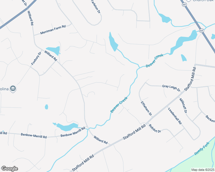 map of restaurants, bars, coffee shops, grocery stores, and more near 8307 Wolf Ridge Trail in Oak Ridge