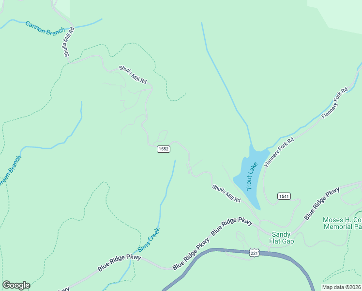map of restaurants, bars, coffee shops, grocery stores, and more near 4612 Shulls Mill Road in Blowing Rock