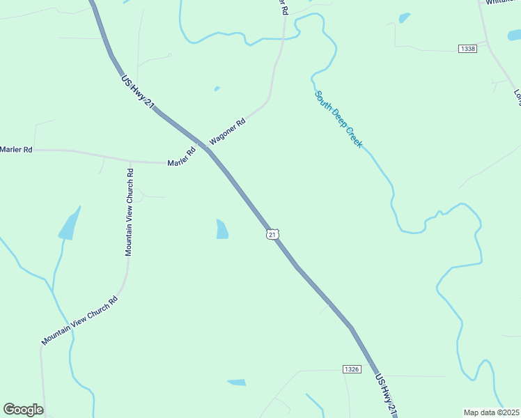 map of restaurants, bars, coffee shops, grocery stores, and more near 4224 U.S. 21 in Hamptonville