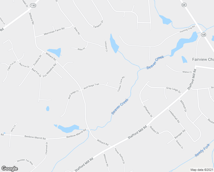 map of restaurants, bars, coffee shops, grocery stores, and more near 8307 Wolf Ridge Trail in Oak Ridge