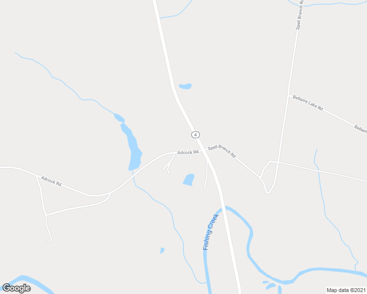 map of restaurants, bars, coffee shops, grocery stores, and more near 92 Adcock Road in Whitakers