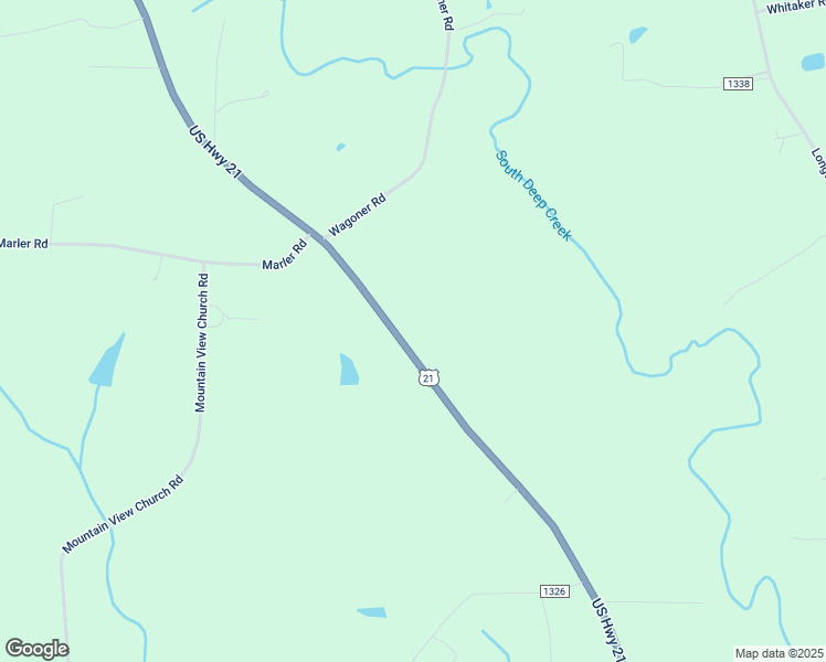 map of restaurants, bars, coffee shops, grocery stores, and more near 4224 U.S. 21 in Hamptonville