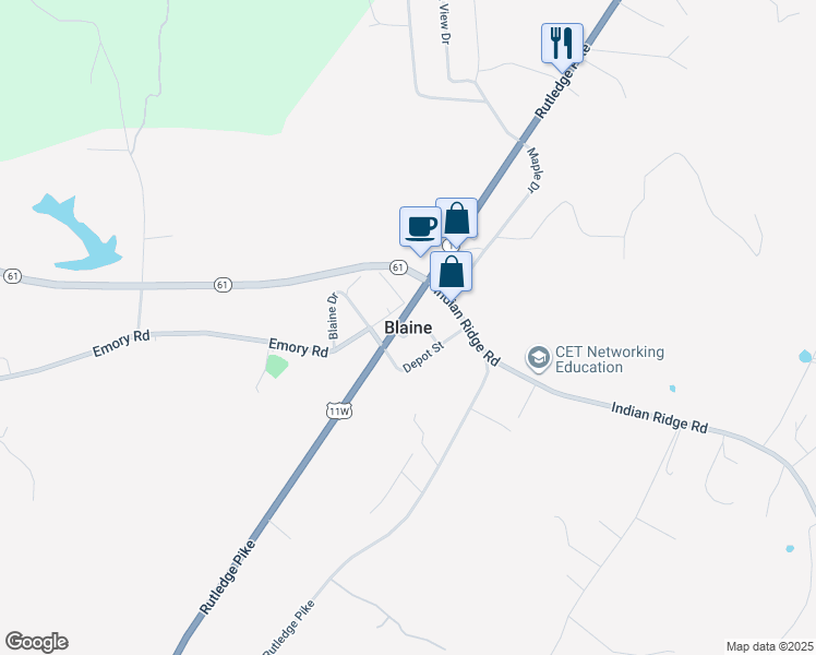 Blaine TN Walk Score