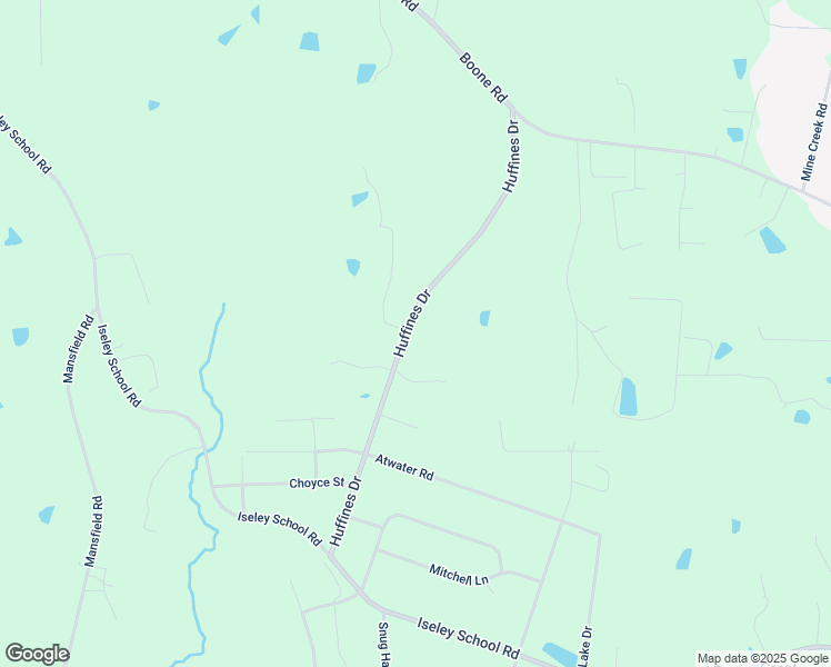 map of restaurants, bars, coffee shops, grocery stores, and more near 3245 Huffines Drive in Burlington