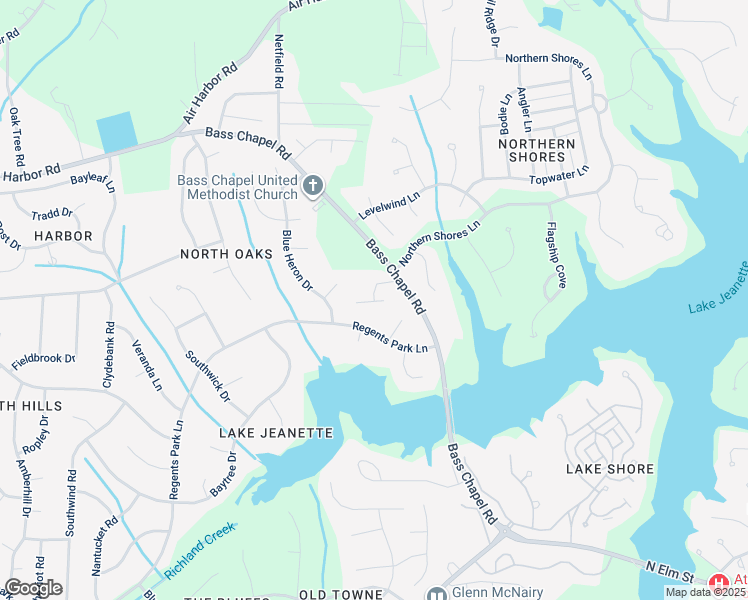 map of restaurants, bars, coffee shops, grocery stores, and more near 6 Jacob's Way in Greensboro