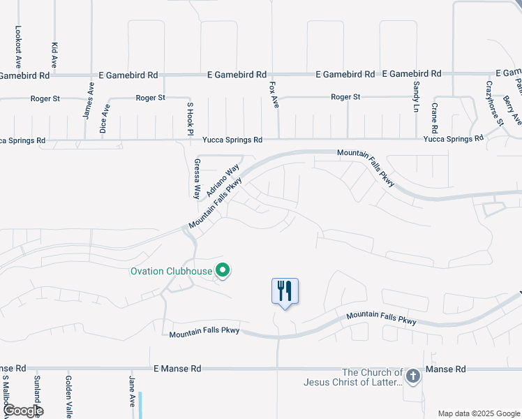 map of restaurants, bars, coffee shops, grocery stores, and more near 4459 South Button Willow Court in Pahrump