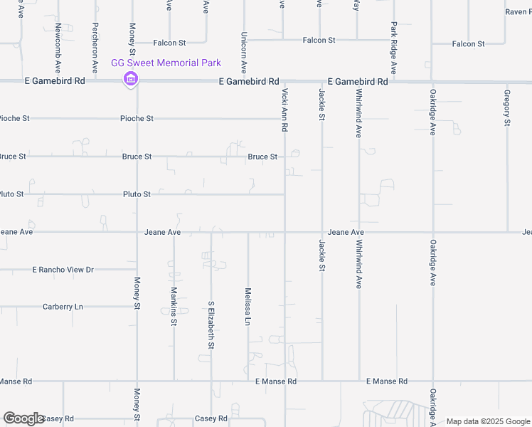 map of restaurants, bars, coffee shops, grocery stores, and more near 4400 Vicki Ann Road in Pahrump