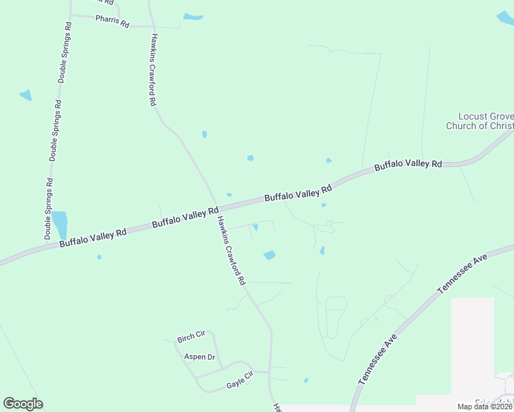 map of restaurants, bars, coffee shops, grocery stores, and more near 3900 Buffalo Valley Road in Cookeville