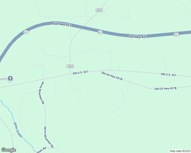 map of restaurants, bars, coffee shops, grocery stores, and more near 2034 Wilkes Yadkin Road in Roaring River