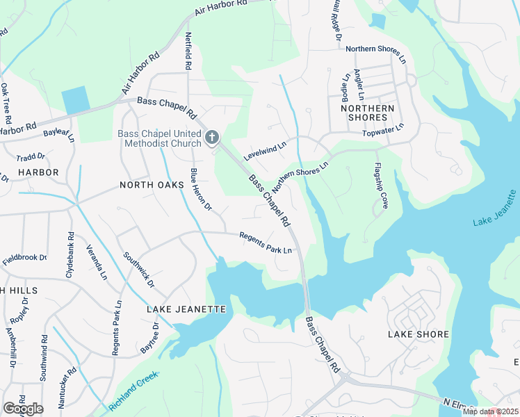 map of restaurants, bars, coffee shops, grocery stores, and more near 6 Jacob's Way in Greensboro