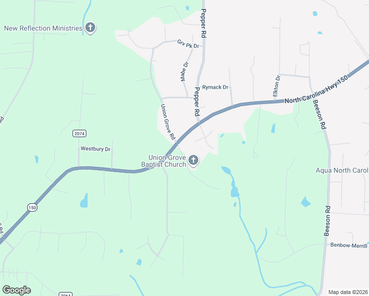 map of restaurants, bars, coffee shops, grocery stores, and more near 1600 Oak Ridge Road in Oak Ridge