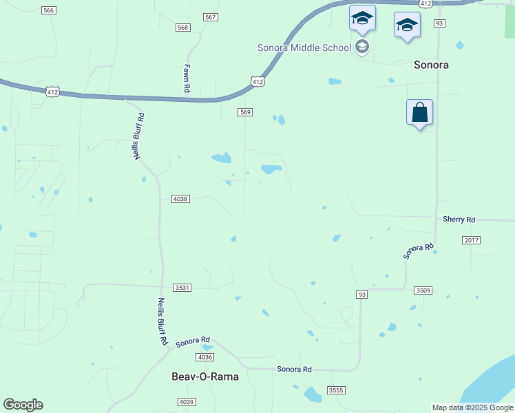 map of restaurants, bars, coffee shops, grocery stores, and more near 19606 Bennington Road in Springdale
