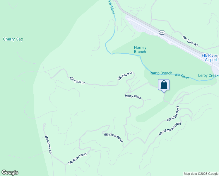 map of restaurants, bars, coffee shops, grocery stores, and more near 30 Crestview Lane in Banner Elk