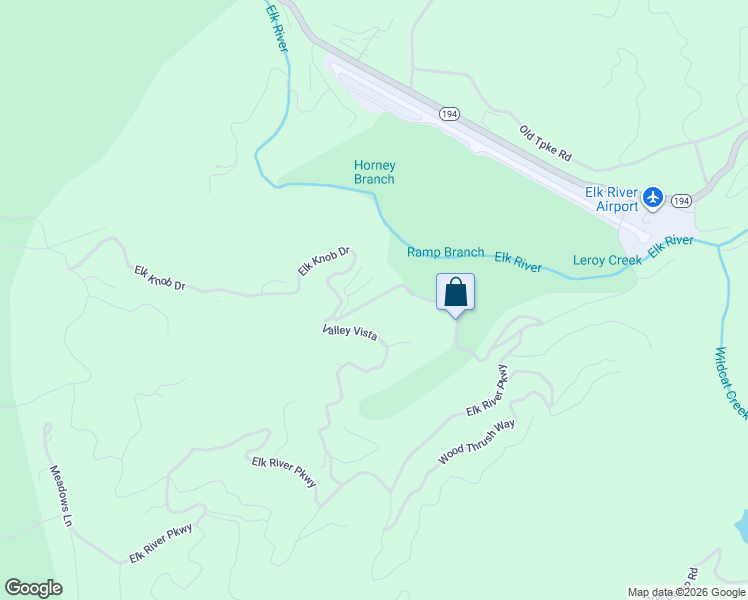 map of restaurants, bars, coffee shops, grocery stores, and more near 45 Elk Knob Drive in Banner Elk
