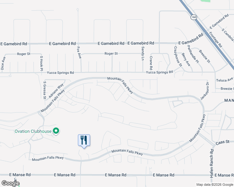 map of restaurants, bars, coffee shops, grocery stores, and more near 4399 S. Laurel Lane in Pahrump