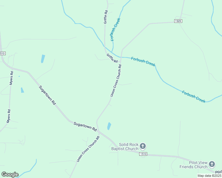 map of restaurants, bars, coffee shops, grocery stores, and more near 1629 Union Cross Church Road in Yadkinville