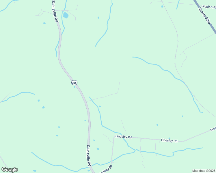 map of restaurants, bars, coffee shops, grocery stores, and more near 3545 Cainsville Road in Lebanon